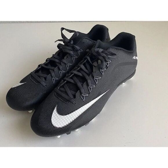 Nike Men's SIZE 15 Alpha Pro 2 TD Black Football Cleats 719930-010 - Picture 7 of 11